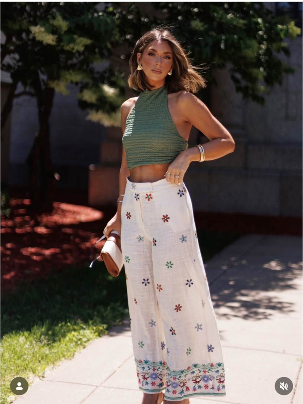 ZARA FLORAL EMBROIDERED CULOTTES
MULTICOLORED - Picture 3 of 9